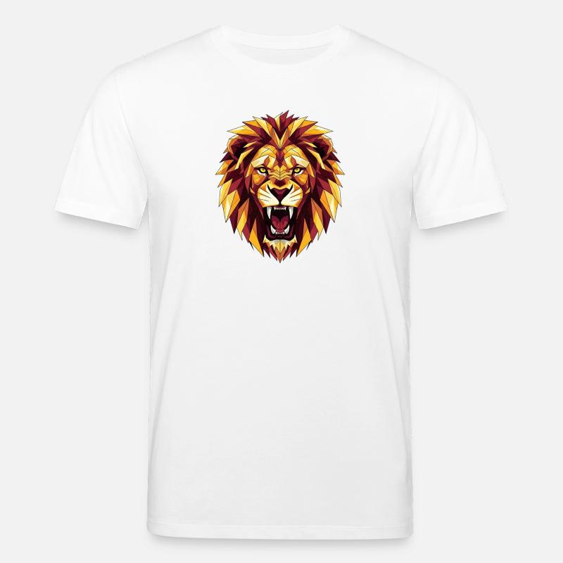 löwe - Stanley/Stella Unisex Bio-T-Shirt CREATOR  - Weiß