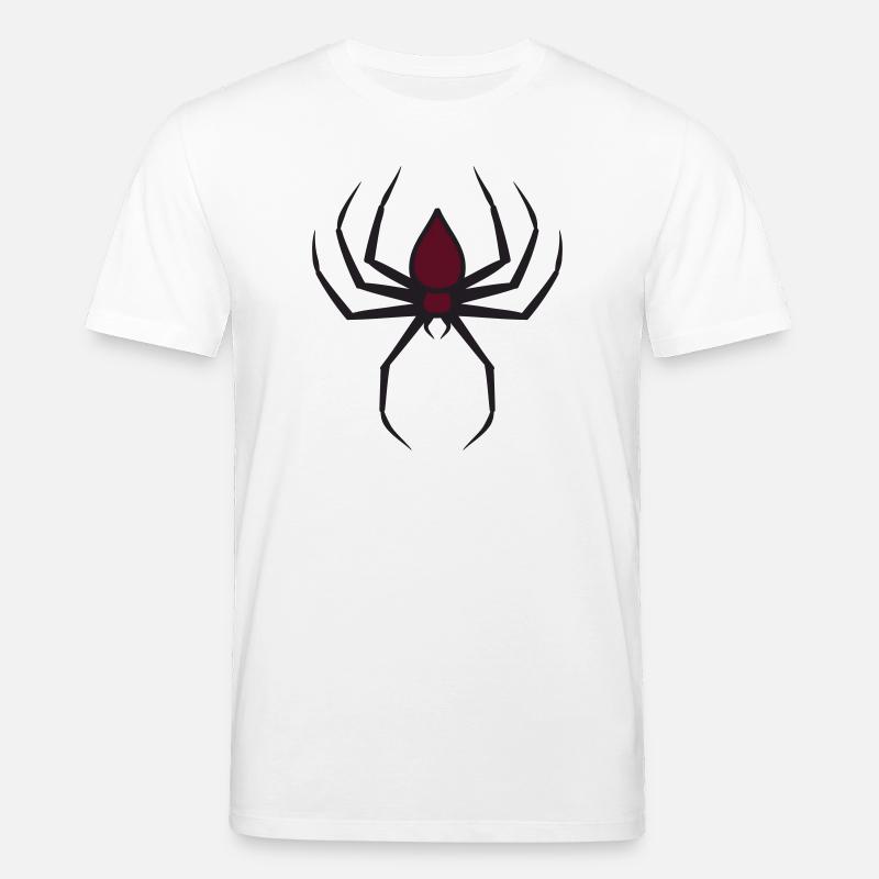 Spooky Halloween Creepy Goth Spider 2 - Stanley/Stella Unisex Bio-T-Shirt CREATOR  - Weiß