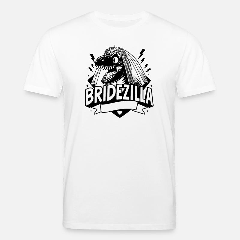 Team Bride - Bridezilla - Stanley/Stella Unisex Bio-T-Shirt CREATOR  - Weiß