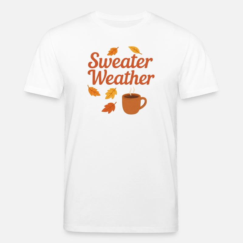 Météo du pull - T-shirt bio CREATOR Stanley/Stella Unisexe - blanc