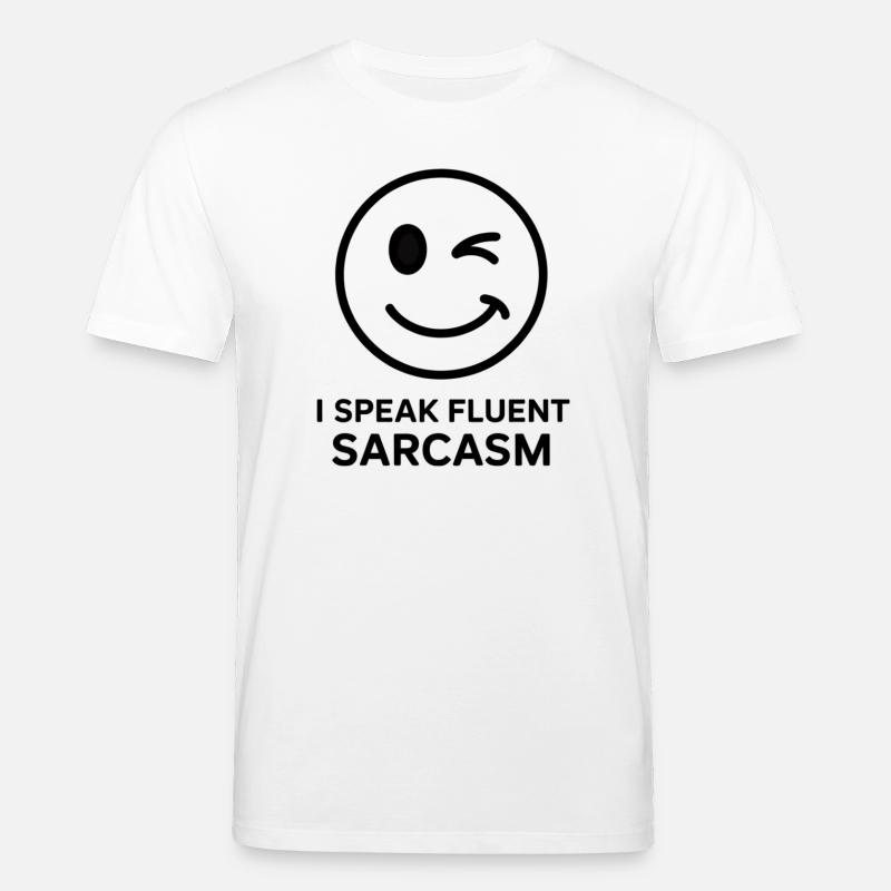 Expressive Winks und Sarcasm Design - Stanley/Stella Unisex Bio-T-Shirt CREATOR  - Weiß