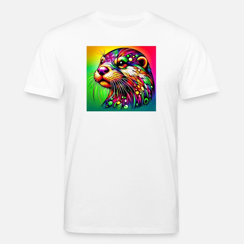 Otter - Stanley/Stella Unisex Bio-T-Shirt CREATOR - Weiß