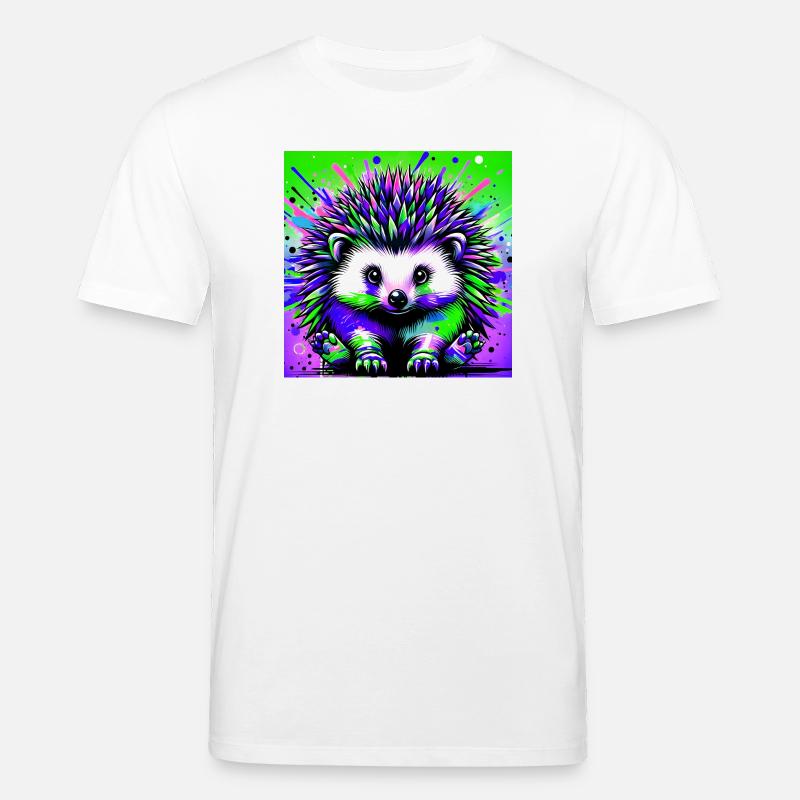 Igel - Stanley/Stella Unisex Bio-T-Shirt CREATOR  - Weiß