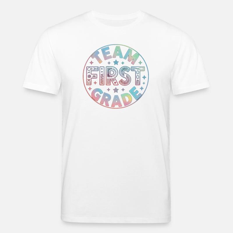Team First Grade Back To School - Stanley/Stella Unisex Bio-T-Shirt CREATOR  - Weiß