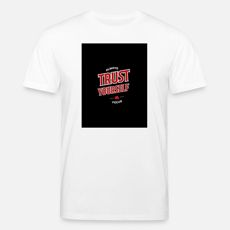 Ermutigung Selbstvertrauen - Stanley/Stella Unisex Bio-T-Shirt CREATOR - Weiß
