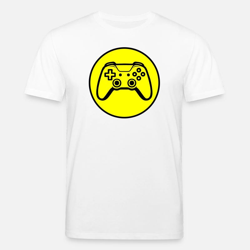 Controller Joypad Symbol - Stanley/Stella Unisex Bio-T-Shirt CREATOR  - Weiß