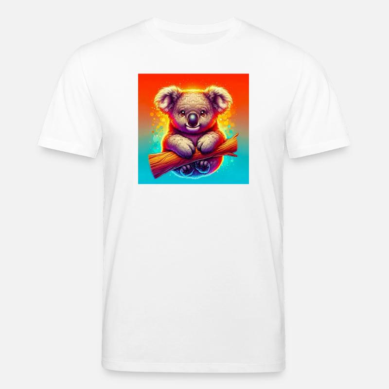 Koala - Stanley/Stella Unisex Bio-T-Shirt CREATOR  - Weiß