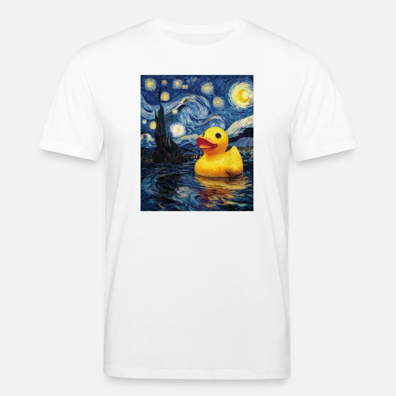 Quietscheentchen - Stanley/Stella Unisex Bio-T-Shirt CREATOR  - Weiß