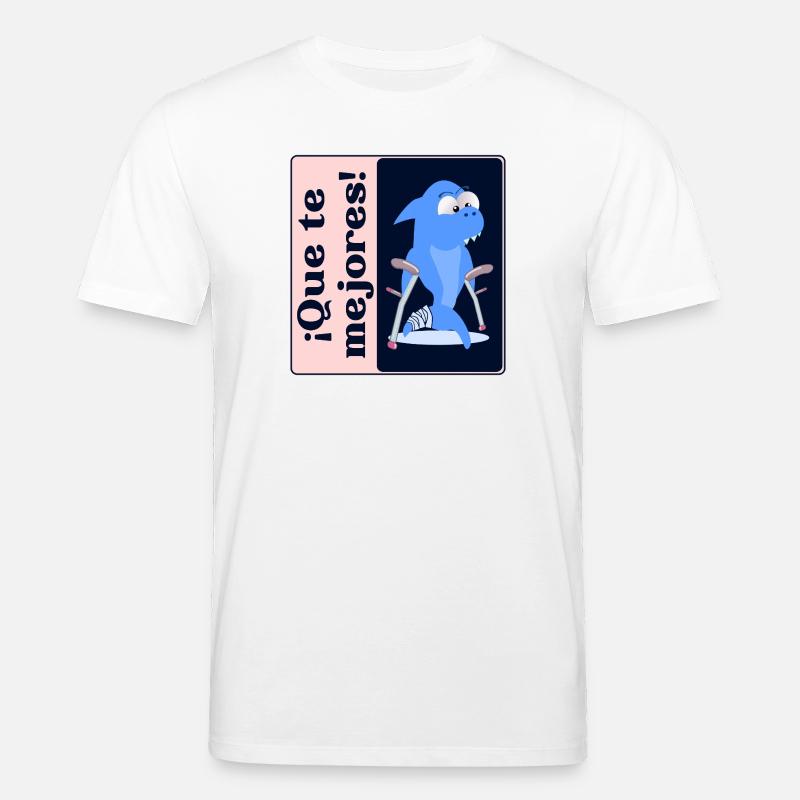 Améliorez-vous Créatures marines - T-shirt bio CREATOR Stanley/Stella Unisexe - blanc