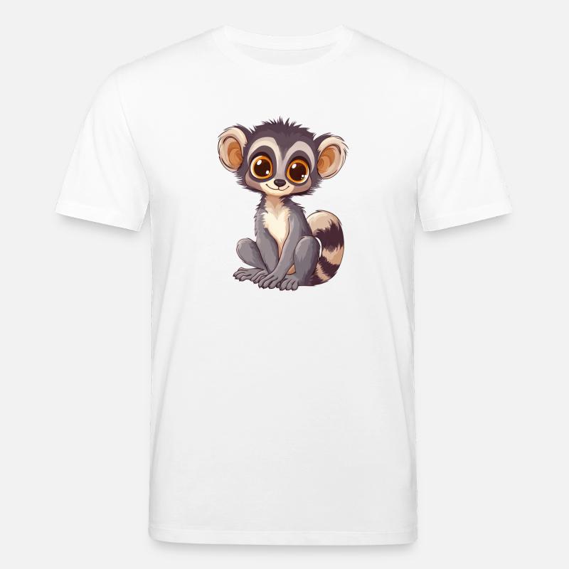 Lemur - Stanley/Stella Unisex Bio-T-Shirt CREATOR  - Weiß