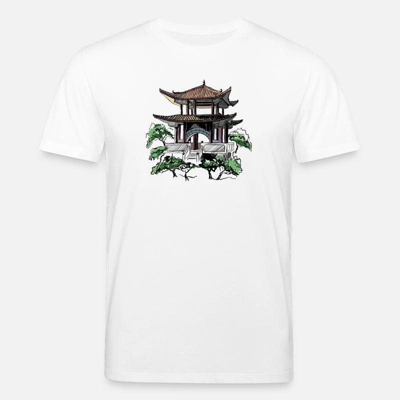pagode - T-shirt bio CREATOR Stanley/Stella Unisexe - blanc