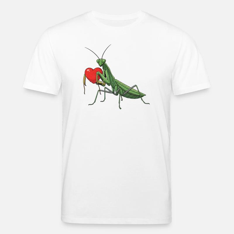 Mantide religiosa - Maglietta ecologica unisex CREATOR di Stanley/Stella - bianco