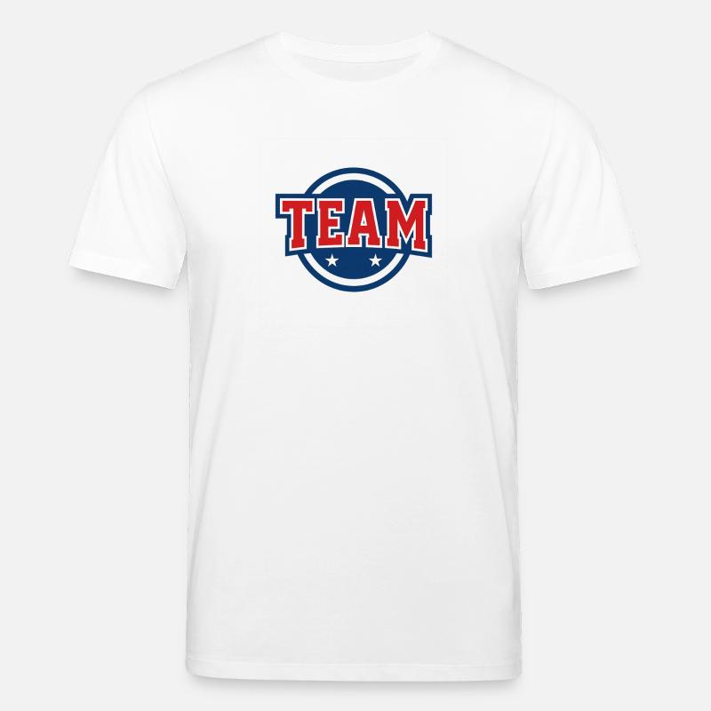 Conception du logo de l’équipe - T-shirt bio CREATOR Stanley/Stella Unisexe - blanc