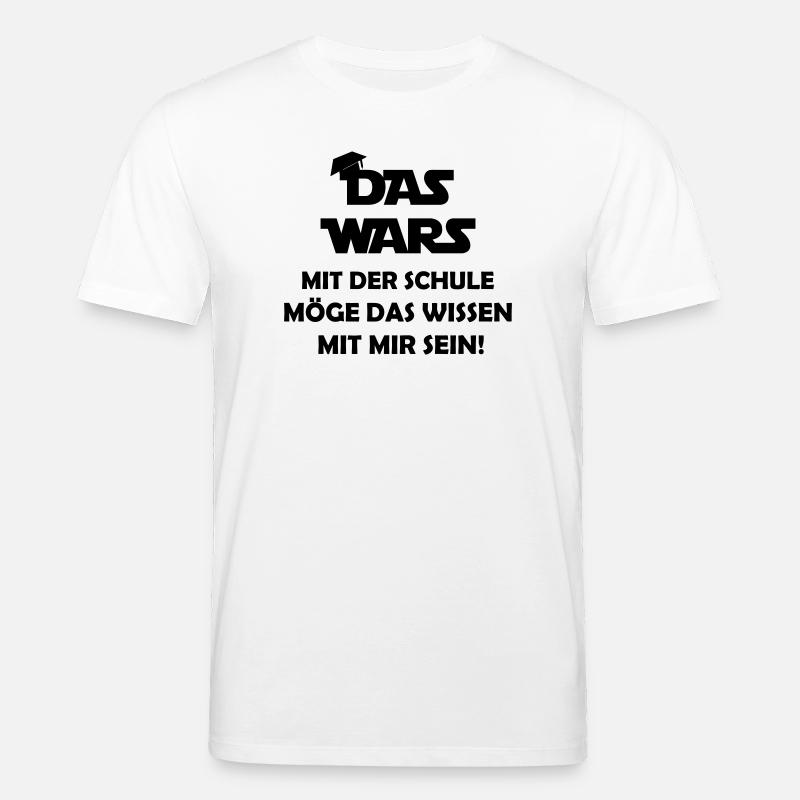das_wars_mit_der_schule - Stanley/Stella Unisex Bio-T-Shirt CREATOR  - Weiß