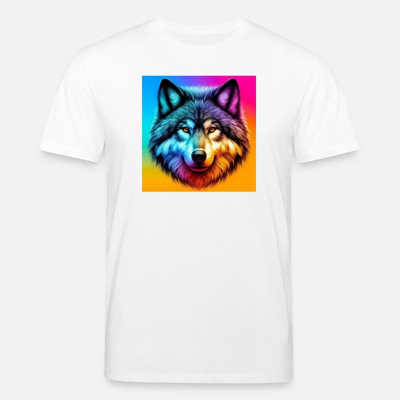 Wolf - Stanley/Stella Unisex Bio-T-Shirt CREATOR  - Weiß