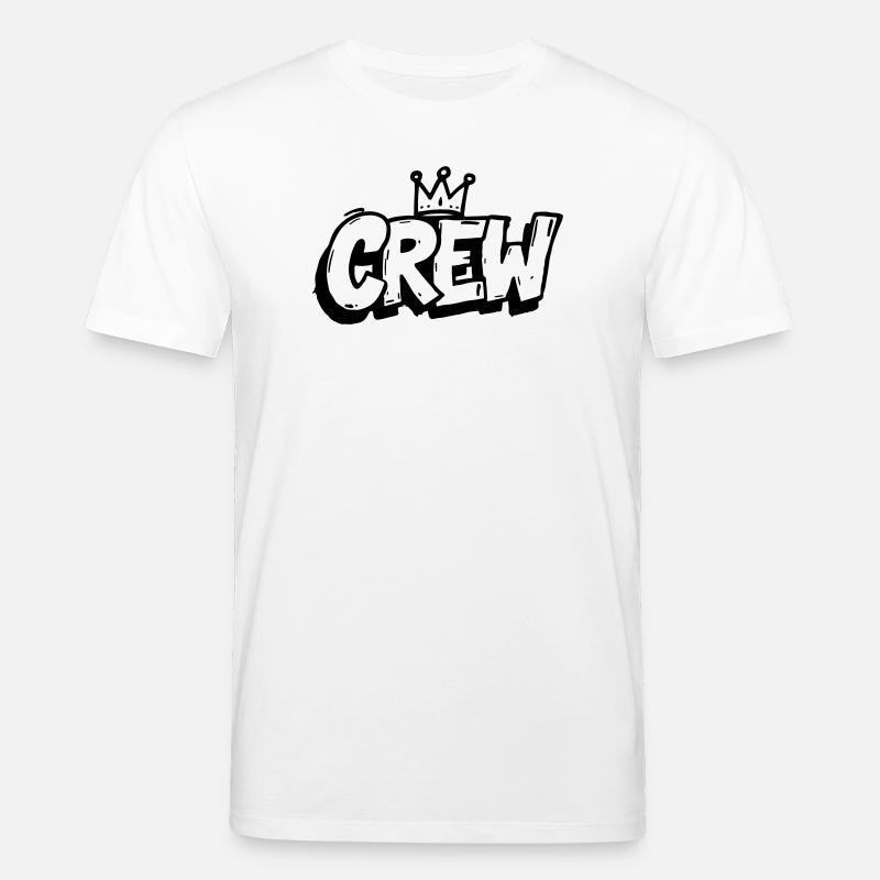 Crew Graffiti - Stanley/Stella Unisex Bio-T-Shirt CREATOR  - Weiß