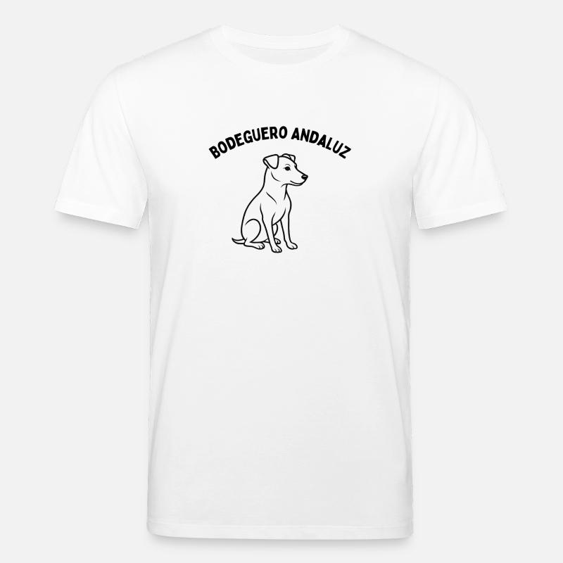 Bodeguero Andaluz im edlen Stil - Stanley/Stella Unisex Bio-T-Shirt CREATOR - Weiß