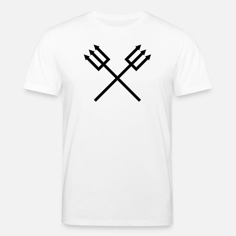 Trident - T-shirt bio CREATOR Stanley/Stella Unisexe - blanc