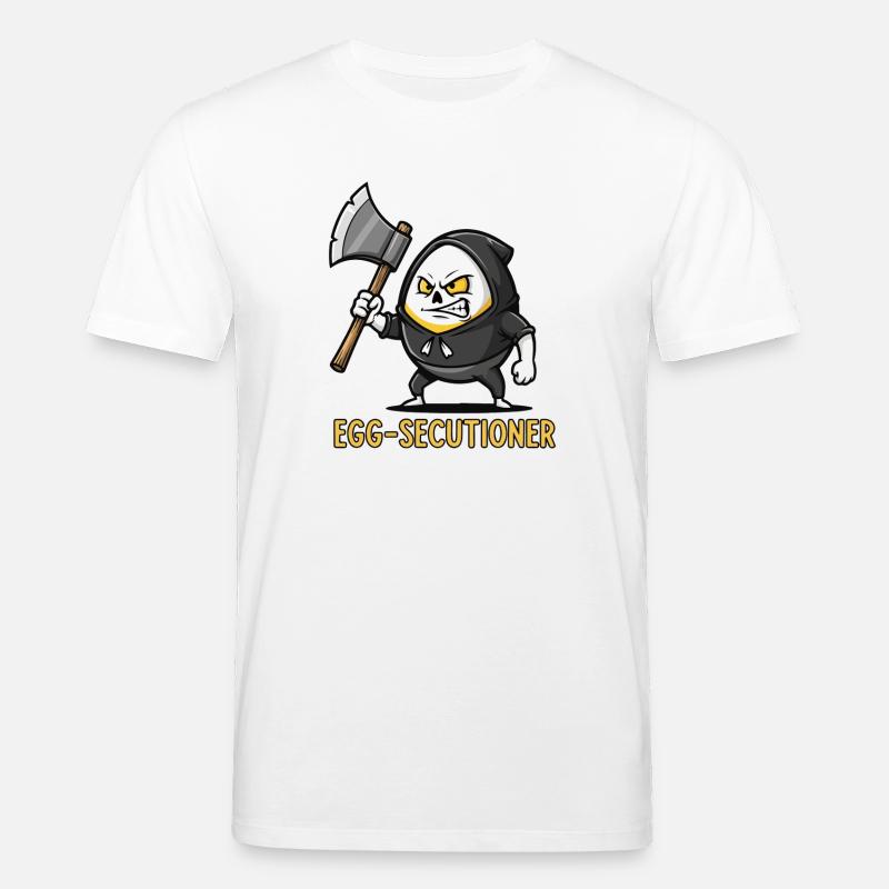 Egg-xecution Time - Stanley/Stella CREATOR Unisex Organic T-Shirt - white