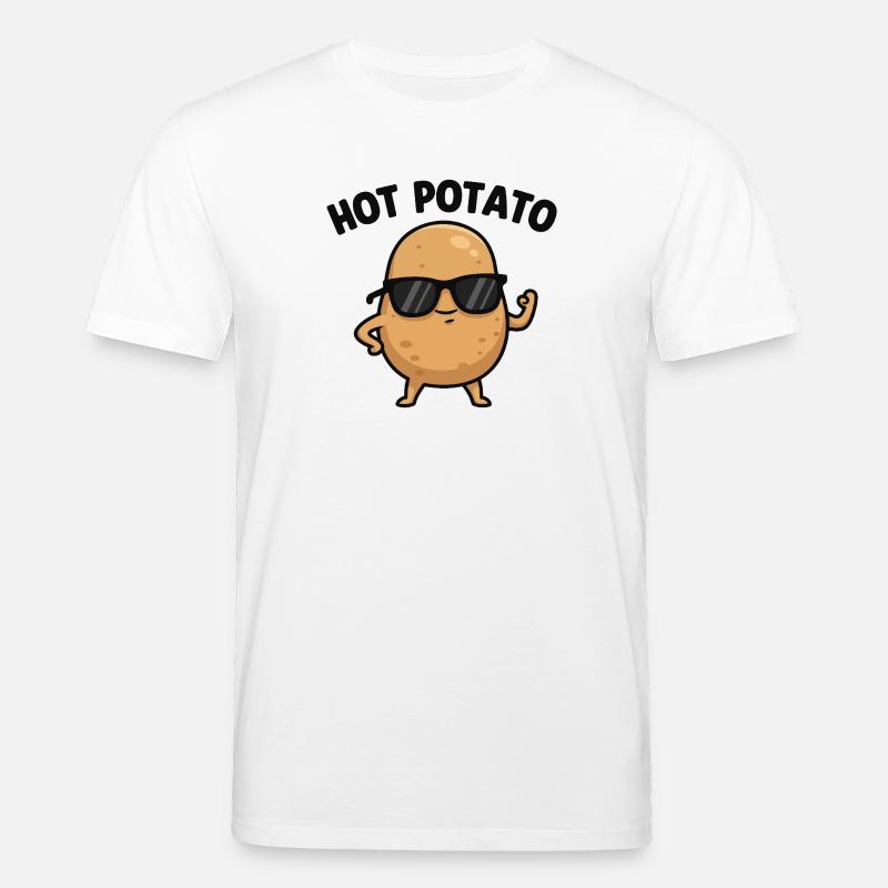 Spud mit Haltung - Stanley/Stella Unisex Bio-T-Shirt CREATOR - Weiß