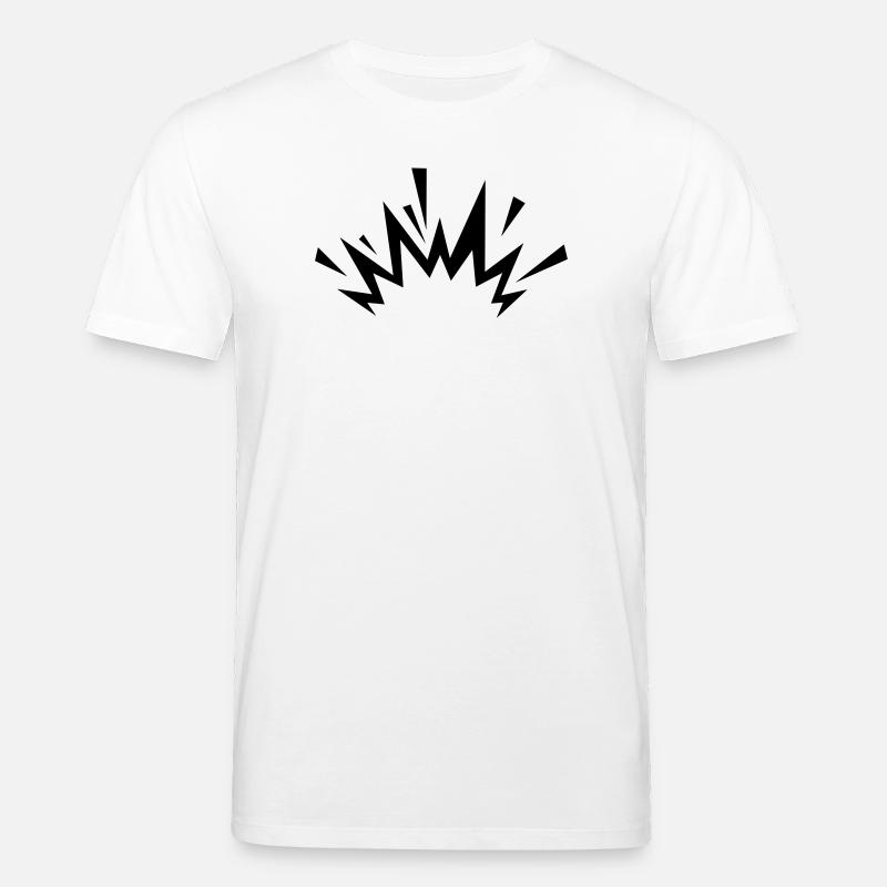 Comic Explosion - Stanley/Stella Unisex Bio-T-Shirt CREATOR  - Weiß