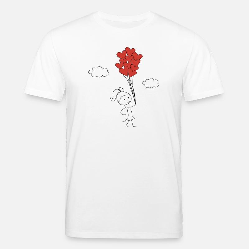 Süßes Mädchen - Stanley/Stella Unisex Bio-T-Shirt CREATOR  - Weiß