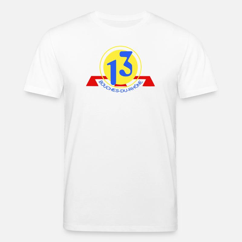 Logo 13 Bouches-du-Rhône - Stanley/Stella Unisex Bio-T-Shirt CREATOR  - Weiß