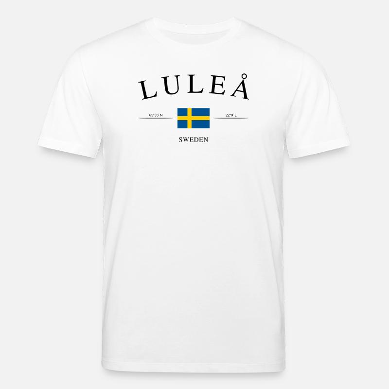 Luleå Schweden – Urlaub Souvenir & Geschenk - Stanley/Stella Unisex Bio-T-Shirt CREATOR  - Weiß