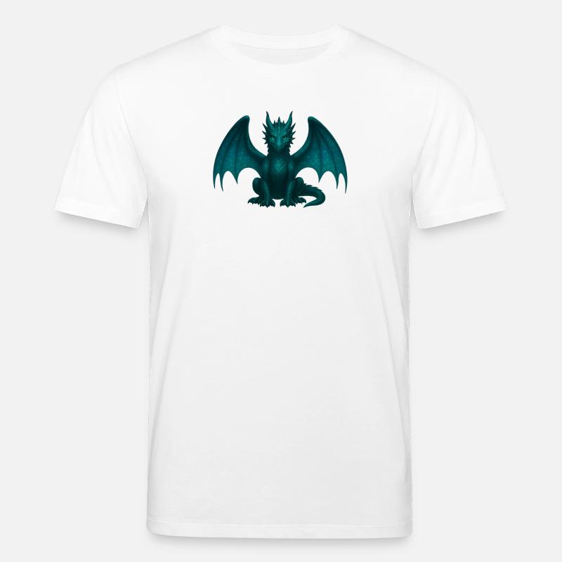 Ether Dragon – Magic & Transformation - Stanley/Stella CREATOR Unisex Organic T-Shirt - white