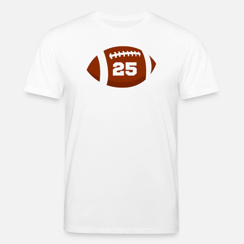 Rugby Nummer 25 - 25. Rugby-Jubiläum - Stanley/Stella Unisex Bio-T-Shirt CREATOR  - Weiß