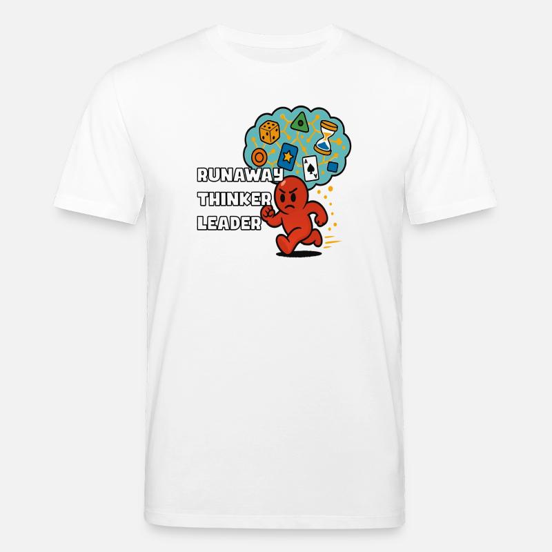 Runaway Thinker Leader - Maglietta ecologica unisex CREATOR di Stanley/Stella - bianco
