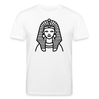 pharaon - T-shirt bio CREATOR Stanley/Stella Unisexe - blanc - Devant - Alina (178cm) & Michal (187cm)