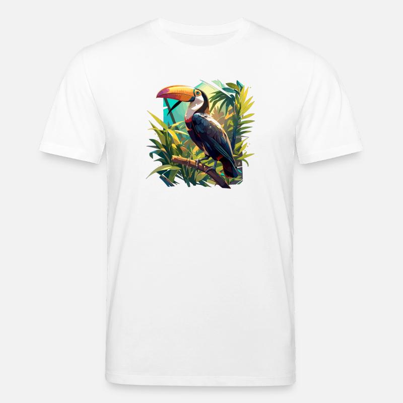 Toucans Toucan - T-shirt bio CREATOR Stanley/Stella Unisexe - blanc