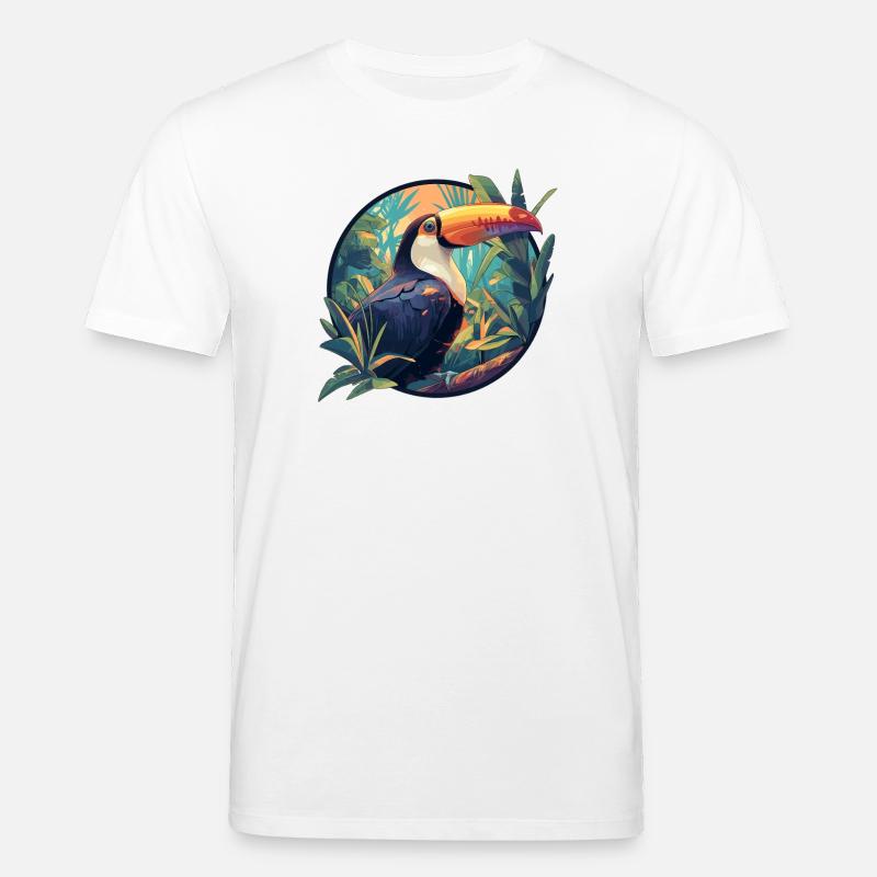 Tukane Tukan - Stanley/Stella Unisex Bio-T-Shirt CREATOR - Weiß