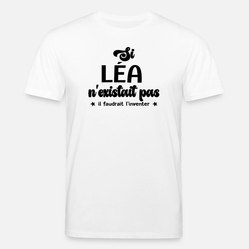 Lea personalisiertes Geschenk lea - Stanley/Stella Unisex Bio-T-Shirt CREATOR  - Weiß