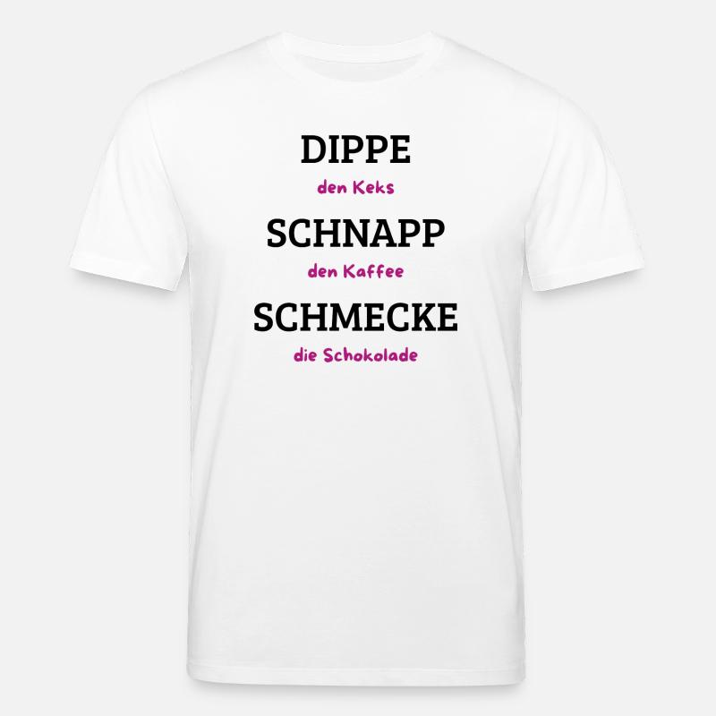 Keks Kaffee Schokolade - Stanley/Stella Unisex Bio-T-Shirt CREATOR  - Weiß