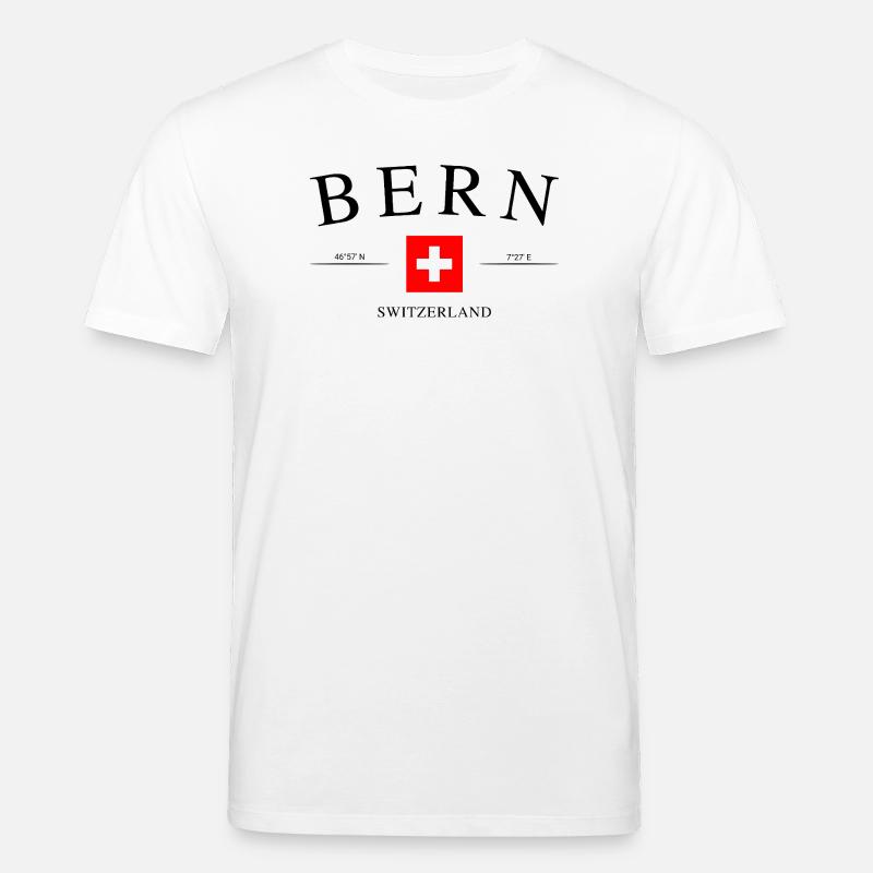 Bern Schweiz – Urlaub Souvenir & Geschenk - Stanley/Stella Unisex Bio-T-Shirt CREATOR  - Weiß