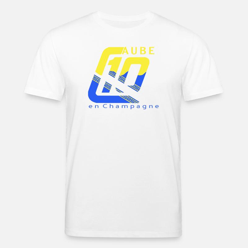 Logo 10 Aube - T-shirt bio CREATOR Stanley/Stella Unisexe - blanc