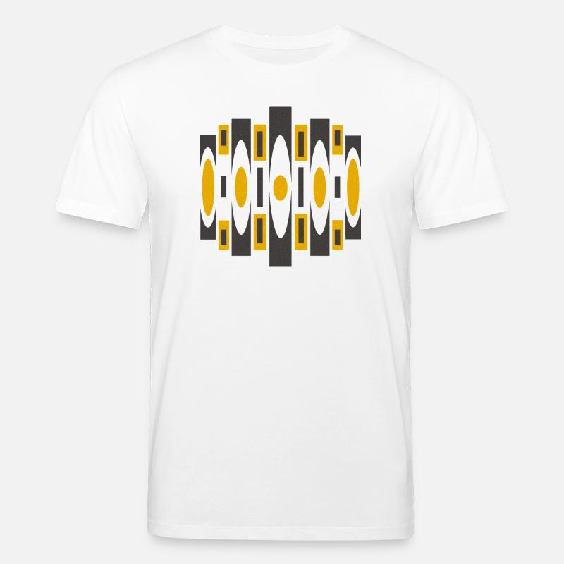 Psychedelic pattern by Cean - Stanley/Stella CREATOR Unisex Organic T-Shirt - white