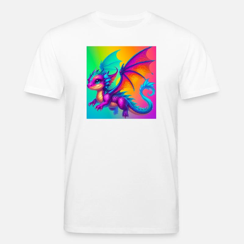 Drache - Stanley/Stella Unisex Bio-T-Shirt CREATOR  - Weiß