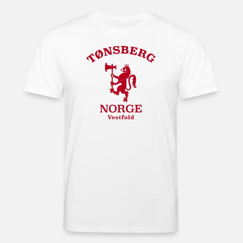 Tonsberg Norge Norwegen - Stanley/Stella Unisex Bio-T-Shirt CREATOR  - Weiß