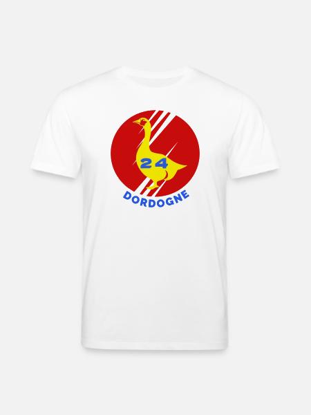 Dordogne 24 - T-shirt bio CREATOR Stanley/Stella Unisexe - blanc