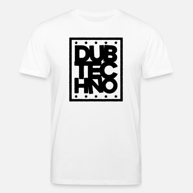 Dub Techno Dark Edition - Stanley/Stella Unisex Bio-T-Shirt CREATOR  - Weiß