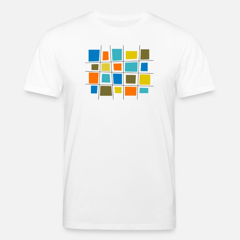 Farbiges Patchwork von Cean - Stanley/Stella Unisex Bio-T-Shirt CREATOR  - Weiß