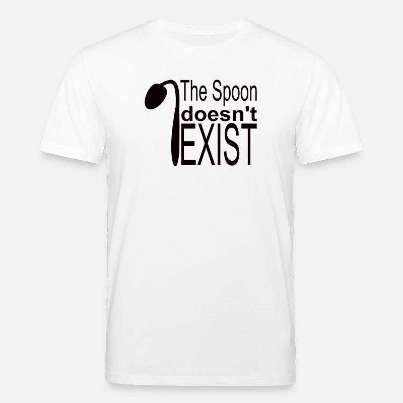 Der Löffel existiert nicht - Stanley/Stella Unisex Bio-T-Shirt CREATOR  - Weiß