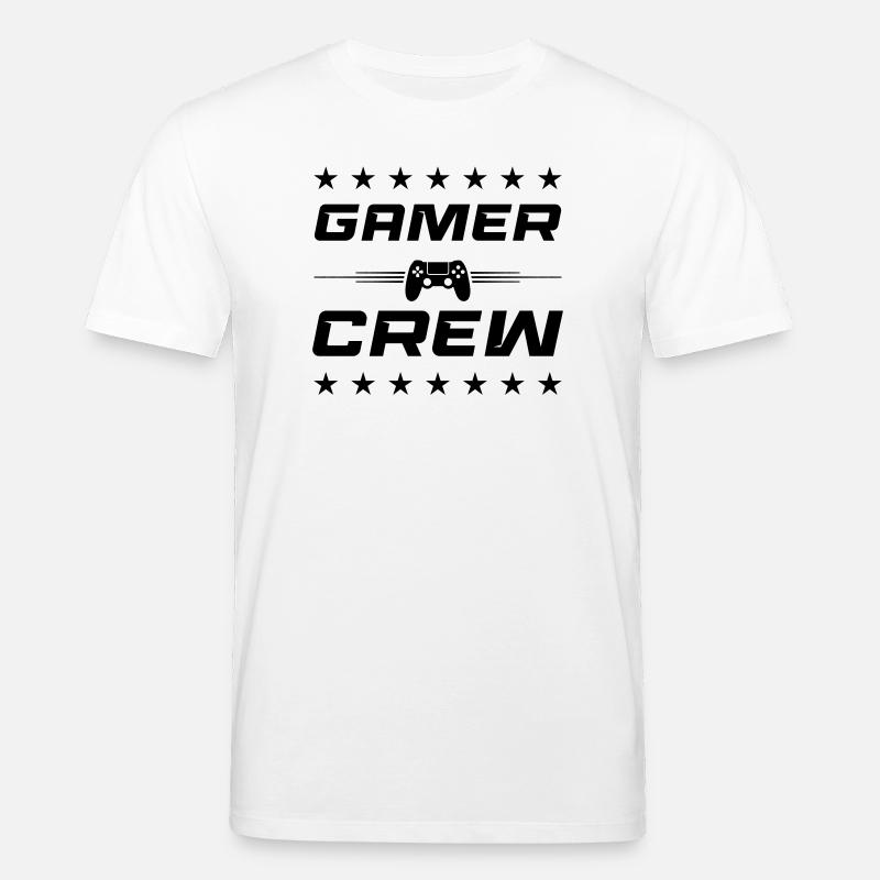 Gamepad Controller - Stanley/Stella CREATOR Unisex Organic T-Shirt - white