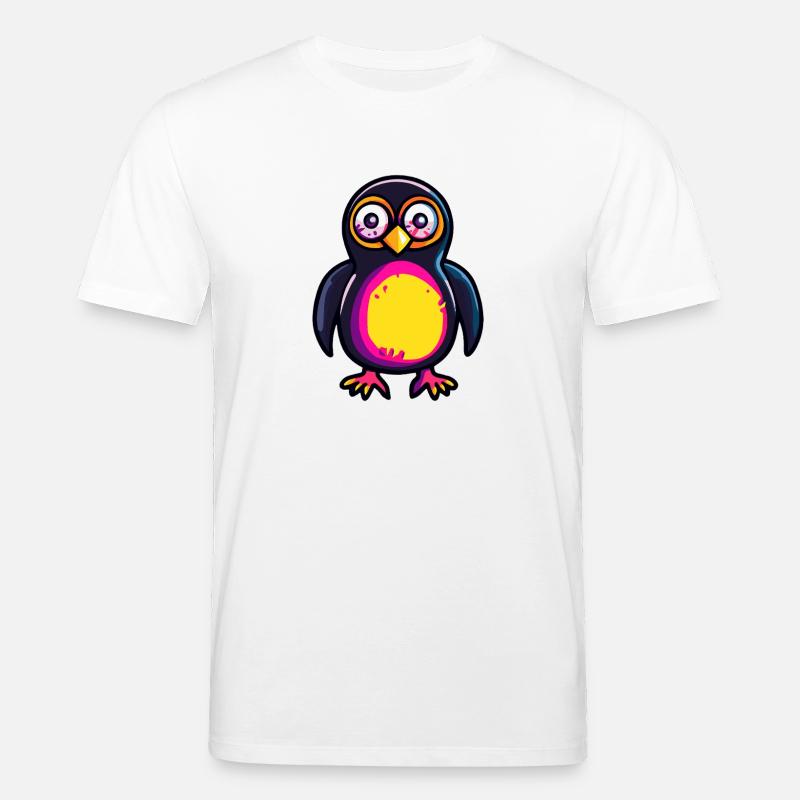 Pinguin Halloween Zombie - Stanley/Stella Unisex Bio-T-Shirt CREATOR  - Weiß