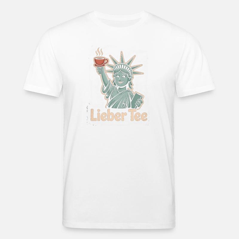 Lieber Tee Liberty Design - Stanley/Stella Unisex Bio-T-Shirt CREATOR  - Weiß