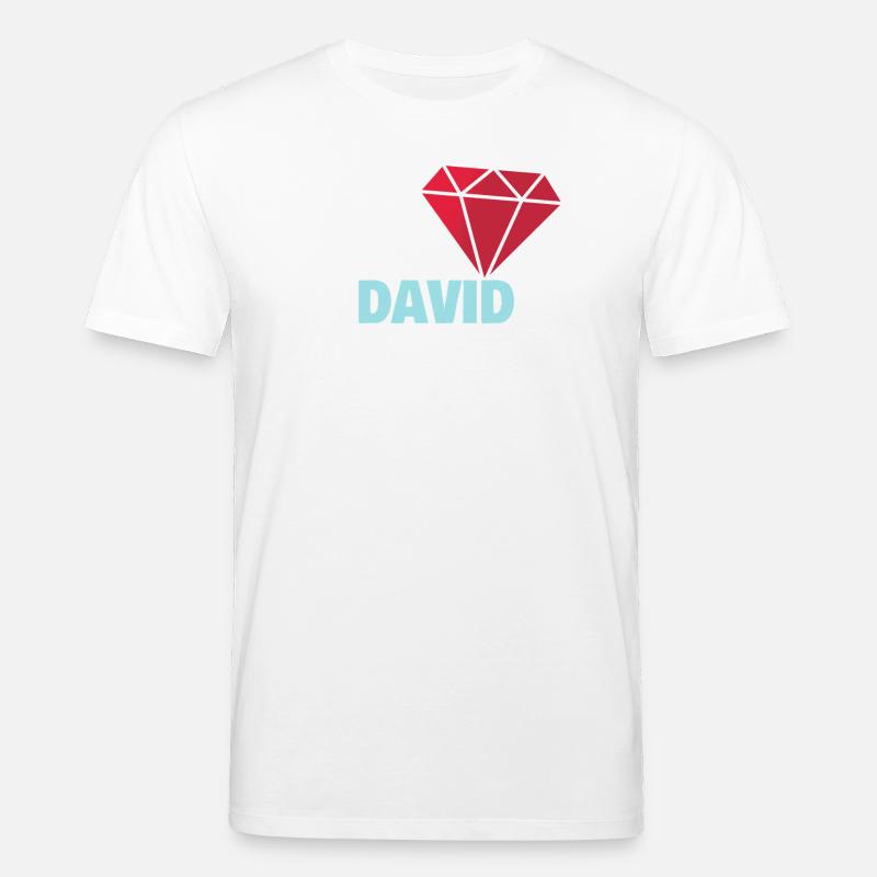 David - T-shirt bio CREATOR Stanley/Stella Unisexe - blanc