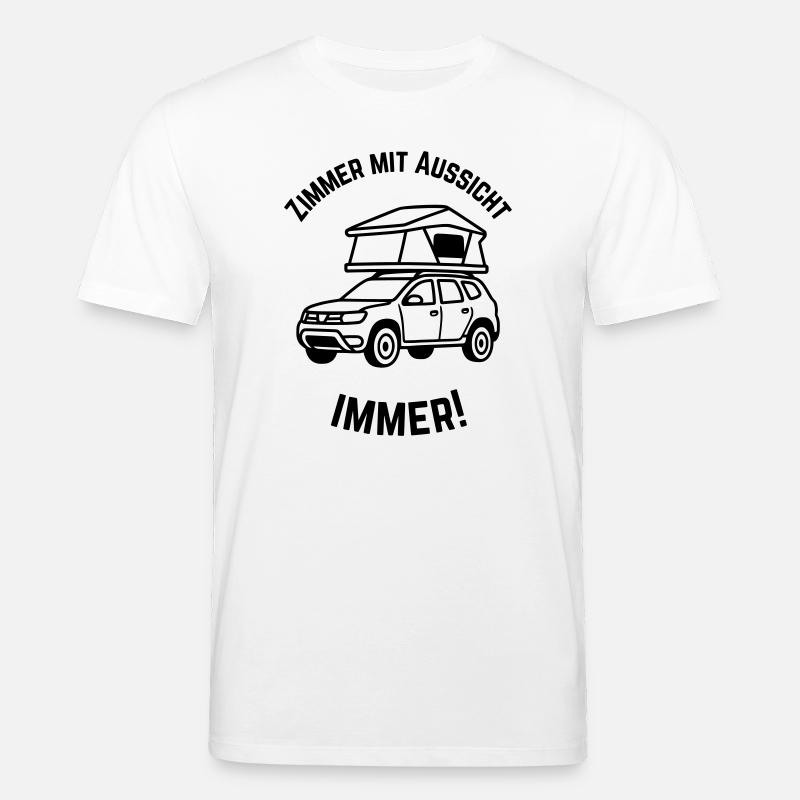 Dachzelt mit Aussicht - Stanley/Stella Unisex Bio-T-Shirt CREATOR  - Weiß
